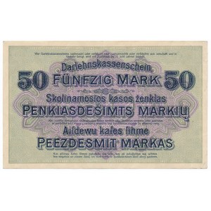 Kowno 50 marek 1918 - A -