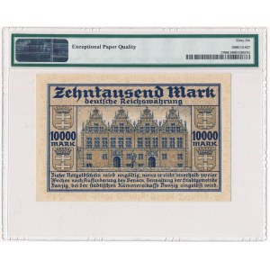 Gdańsk 10.000 marek 1923 - PMG 66 EPQ - RZADKOŚĆ