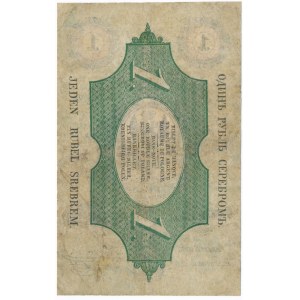1 rubel srebrem 1852 Engelhardt - BRAK LUCOW