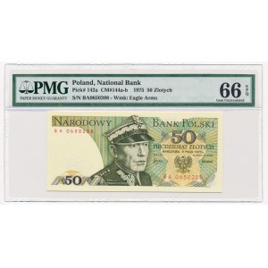 50 złotych 1975 - BA - PMG 66 EPQ