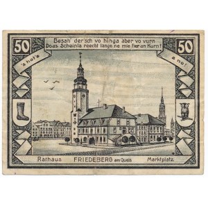Friedberg am Queis (Mirsk), 50 fenigów 1922