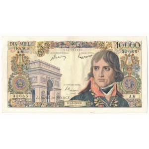Francja, 10.000 franków 1956