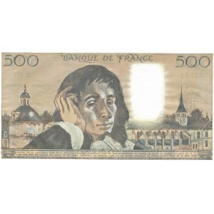 Francja, 500 franków 1979