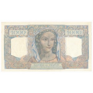 Francja, 1.000 franków 1945