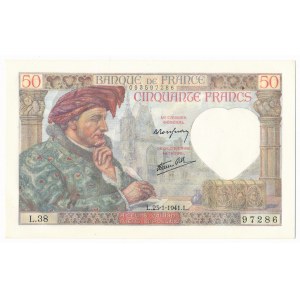 France 50 francs 1941