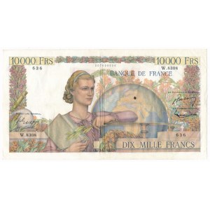 France 10.000 francs 1955