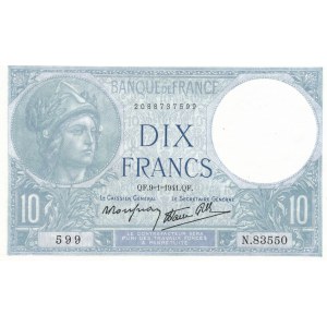 Francja, 10 franków 1941