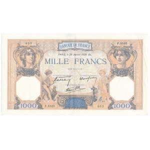 France 1.000 francs 1939