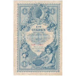 Austria, 1 gulden 1888