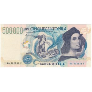 Włochy, 500.000 lirów 1997 - AA - 