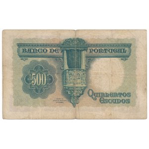 Portugalia, 500 escudos 1942