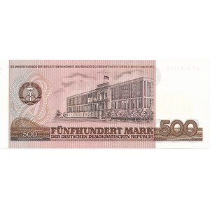 Germany, DDR 500 mark 1985