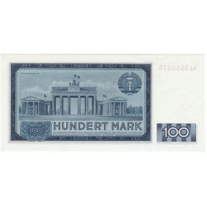 Niemcy, DDR, 100 marek 1985 - AA - 