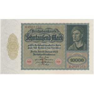 Germany, 10.000 mark 1922 