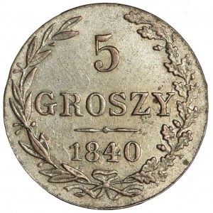 5 groszy Warszawa 1840 MW