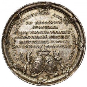 Poniatowski, Medal pośmiertny Marii Amalii Mniszech 1772