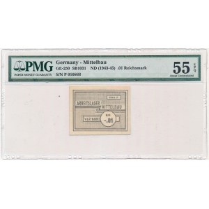 Mittelbau, 0.01 marki (1943-45) - PMG 55 EPQ