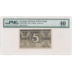 Germany, Oflag II C Woldenberg - 5 Mark 1944 - PMG 40