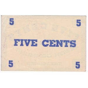 Germany, Deggendorf - 5 cents 1945