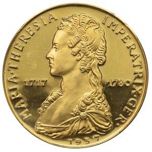 Austria, Medal Aureus Magnus, Maria Theresia, 10 dukatów 1957