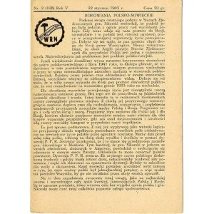 WRN [Freedom Equality Independence]. R.5 (1943). č. 2 (108) (22. januára)