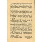 Obywatele Rzeczypospolitej! ulotka 1943 Inc.: Już czwarty rok Naród Polski walczy...