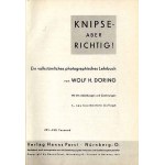 Knipse - aber richtig! Ein volkstümliches photographisches Lehrbuch, 1939