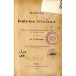 Ernst Götzinger: Reallexicon der Deutschen Altertümer, wydanie 2 1885
