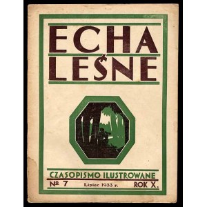 Echa Leśne. R.10 (1933). Nr 7 (Lipiec 1933) rubryka: Echa Łowieckie