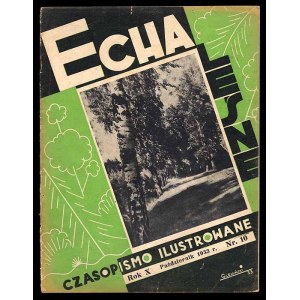 Echa Leśne. R.10 (1933). Nr 10 (Październik 1933) Wileńszczyzna, rubryka Echa Łowieckie