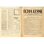 Echa Leśne R.13 (1936). Nr 19 Józef Piłsudski, rubryka: Echa Łowieckie