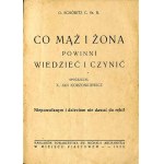 Schöbitz: Co mąż i żona powinni wiedzieć i czynić, wydanie 1 1932