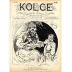 Kolce. Rok 37 (1897), kompletny rocznik tygodnika satyrycznego litografie