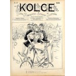 Kolce. Rok 37 (1897), kompletny rocznik tygodnika satyrycznego litografie