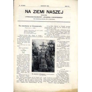 Na Ziemi Naszej. R.2 (1910). Nr 16 (Sierpień 1910)