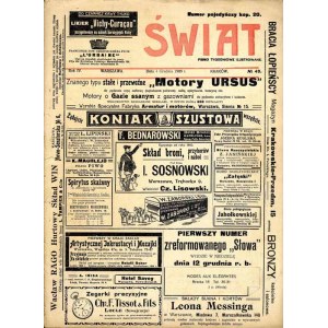 World. R.4 (1909). No. 49 (December 4, 1909) Leon Kaufman, Marian Slugocki