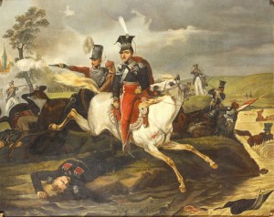 January Suchodolski (1797-1875) i warsztat, Śmierć ks. Józefa Poniatowskiego, przed 1830