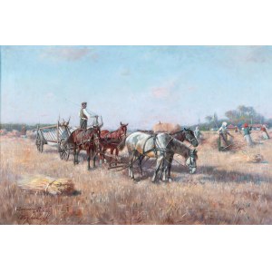 Kazimierz Pułaski (1861-1947), Żniwa, 1895 r.