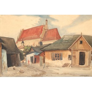Władysław Skoczylas (1883-1934), Widok z Kazimierza nad Wisłą