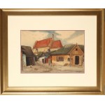 Władysław Skoczylas (1883-1934), Widok z Kazimierza nad Wisłą