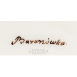 Manufaktura Porcelany, Baranówka (1804-1914), Para talerzy deserowych, ok. 1820-1825