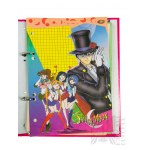 Lata 90. - Jedna Duża za Dwie Małe?: Pięć Segregatorów z Karteczkami: Sailor Moon, 101 Dalmatyńczyków, Disney i Inne