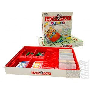 Dwie Gry Planszowe - Monopoly i Monopoly Junior