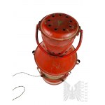 Vintage Duża Lampa Okrętowa