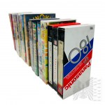 Lata 1990-2000 - Zestaw Kaset VHS z Animacjami: Wilk i Zając, Krecik, Kot Filemon i Inne