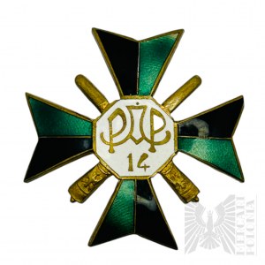 II RP Oznaka 14 Pułk Artylerii Polowej - Kopia