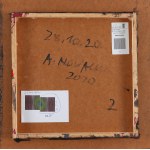 Andrzej Nowacki (nar. 1953, Rabka), 28.10.20 (diptych), 2020
