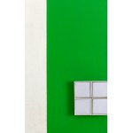 Adam Marczyński (1908 Kraków - 1985 Kraków), Dekompozycja zdeterminowana 3 (relief + 3 obiekty przestrzenne), 1972