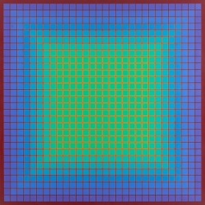 Julian Stańczak (1928 Borownica - 2017 Seven Hills, Ohio), 
