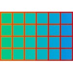 Julian Stańczak (1928 Borownica - 2017 Seven Hills, Ohio), Conferring Blue, 1979